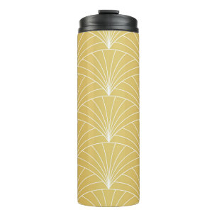 Classic Art Deco Seamless Pattern. Geometric Styli Thermal Tumbler