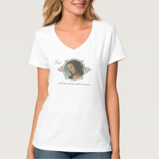 Classic art Mary Madonna Fiat Latin Our Lady T-Shirt