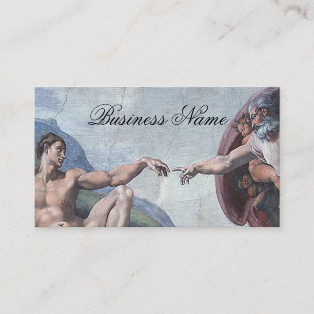 Classic Art print Business Card (Front)