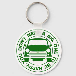 Classic Austin Mini car keyring