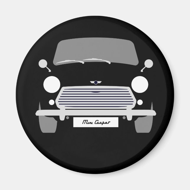 Classic Austin Mini car Magnet (Front)