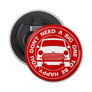 Classic Austin Mini Cooper car Bottle Opener