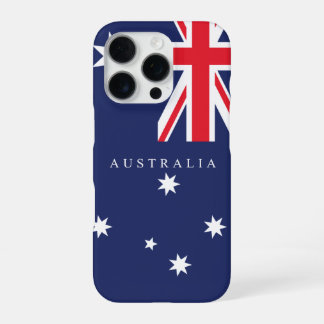 Classic Australia Flag iPhone 16 Pro Case
