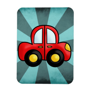 Classic Automobile Art Retro Automotive Print Magnet