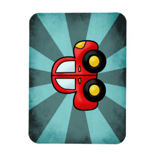 Classic Automobile Art Retro Automotive Print Magnet