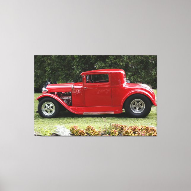 Classic Automobile Canvas Print (Front)