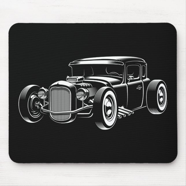 Classic Automobile Mouse Mat (Front)