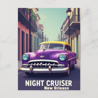 Classic Automobile New Orleans Postcard
