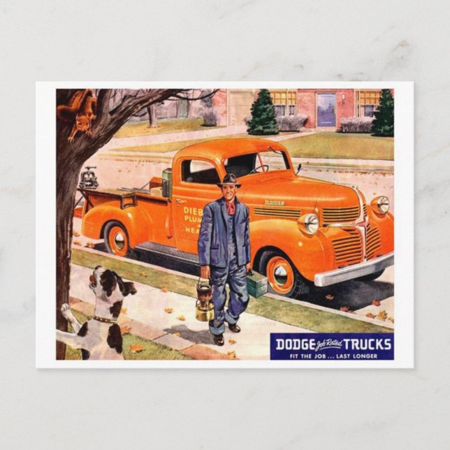 Classic Automobile Postcard (Front)