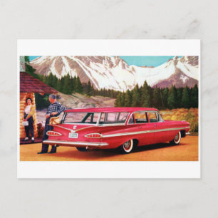 Classic Automobile Postcard