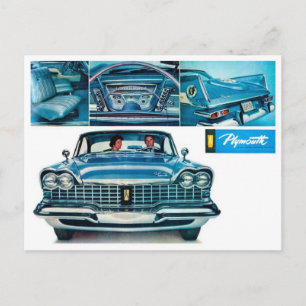 Classic Automobile Postcard