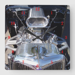 Classic Automobile Wall Clock