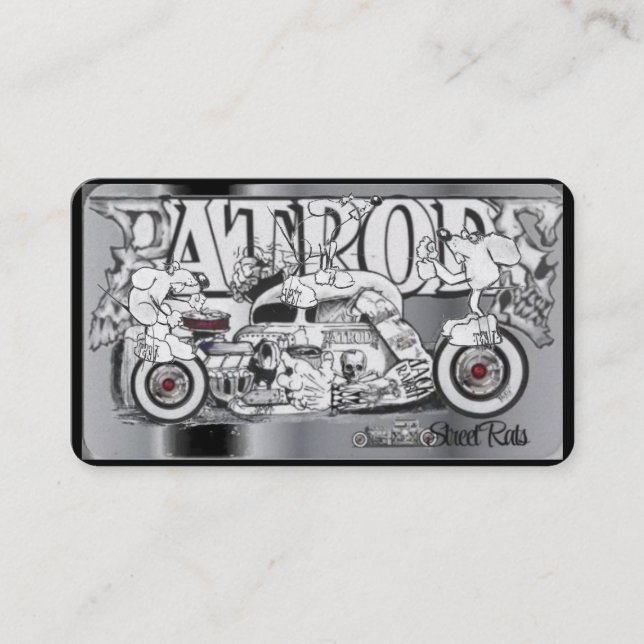 Classic Automotive Business Cards (Front)