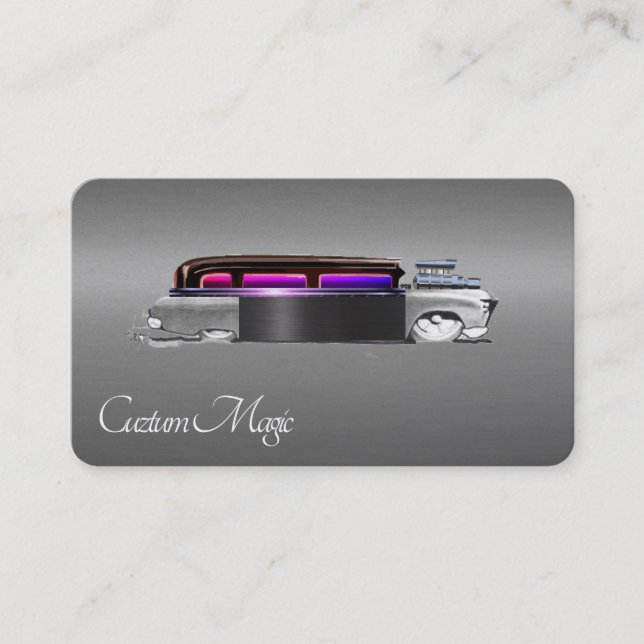 Classic Automotive Business Cards (Front)