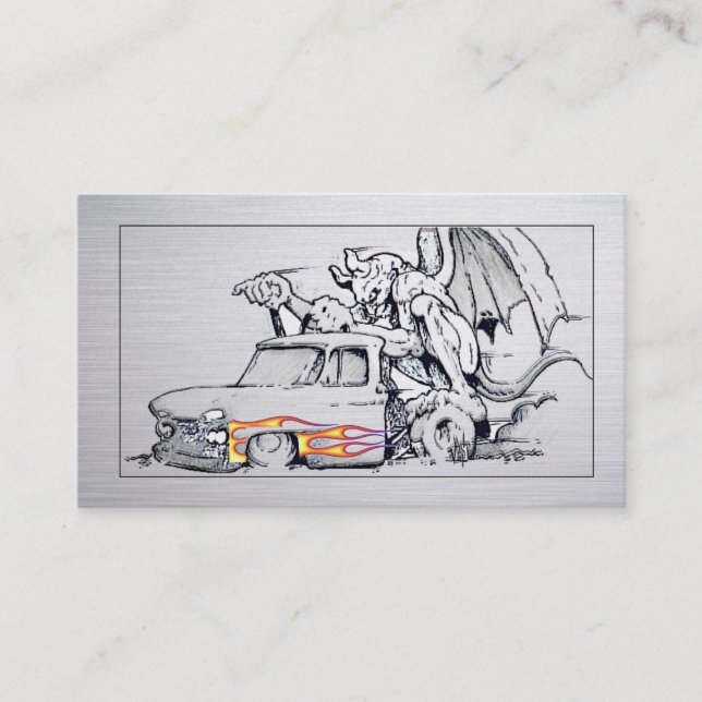 Classic Automotive Business Cards (Front)