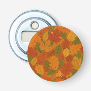 Classic Autumn/fall leaves patterned Bottle Opener