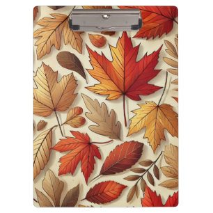 classic Autumn leaves Clipboard