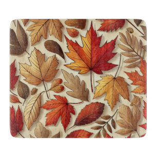 classic Autumn leaves Cutting Board