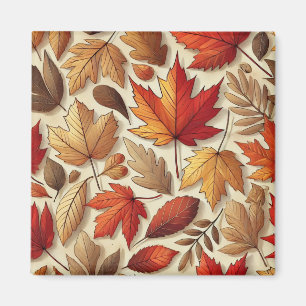 classic Autumn leaves Magnet