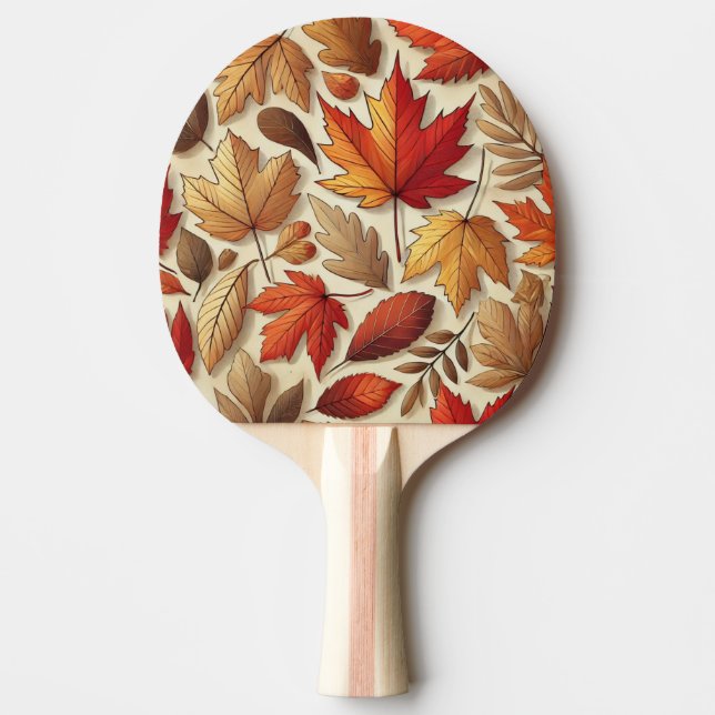 classic Autumn leaves Ping Pong Paddle (Front)