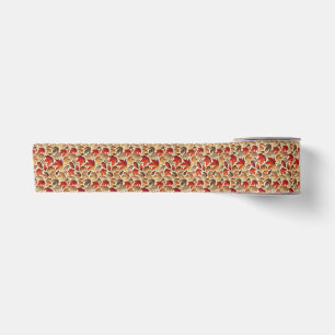 classic Autumn leaves Satin Ribbon