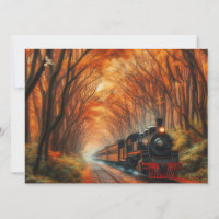 classic Autumn train