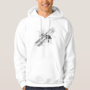 Classic Aviation Biplane Hoodie