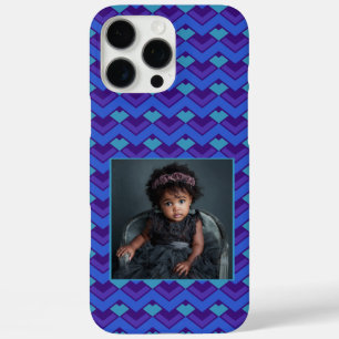 Classic Baby Shower Gifts Chevron Pattern iPhone 16 Pro Max Case