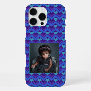 Classic Baby Shower Gifts Chevron Pattern iPhone 16 Pro Max Case