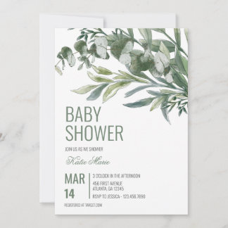 Classic Baby Shower Invite