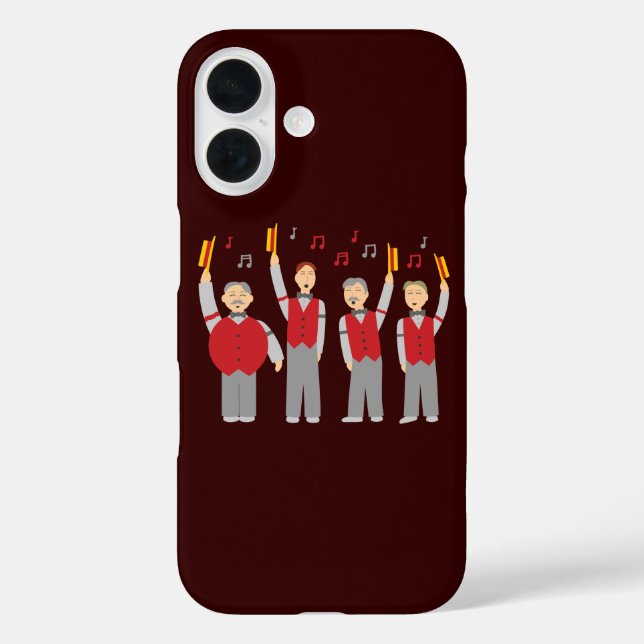 Classic Barbershop Quartet Case-Mate iPhone Case (Back)