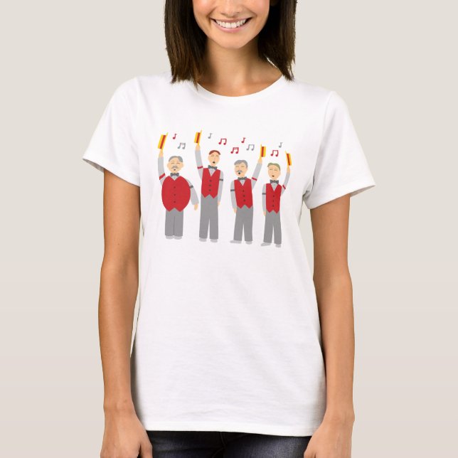Classic Barbershop Quartet T-Shirt (Front)