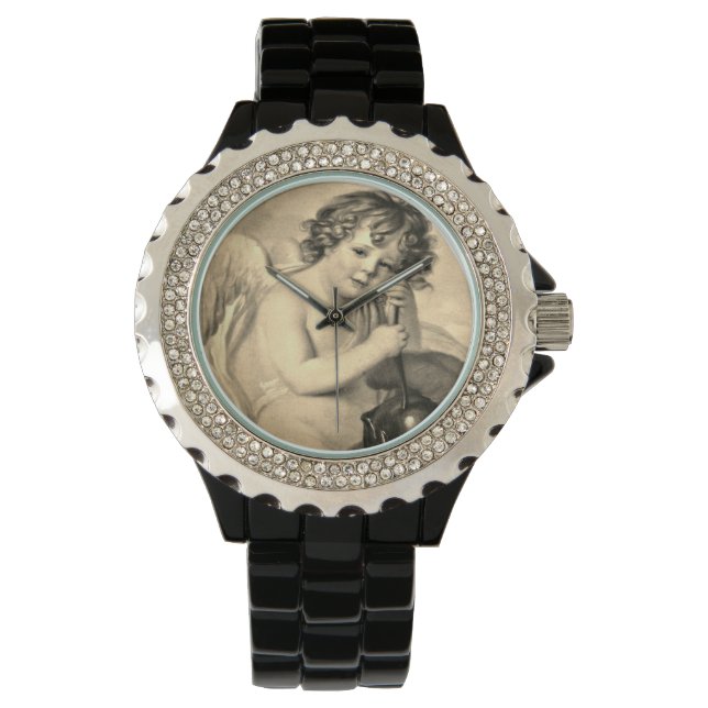 Classic baroque Angel boy Watch (Front)