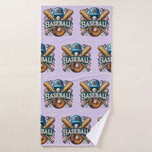 Classic Baseball Essentials / Stylish Retro Legend Bath Towel