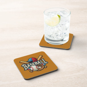 Classic Baseball Essentials / Stylish Retro Legend Coaster