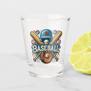 Classic Baseball Essentials / Stylish Retro Legend Shot Glass