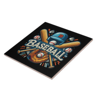 Classic Baseball Essentials / Stylish Retro Legend Tile