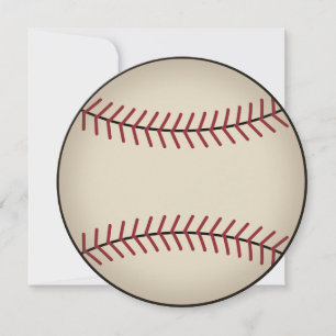 Classic Baseball Invitations