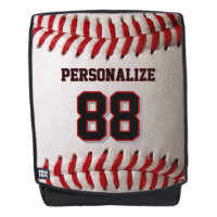 Classic Baseball Stitch Custom Name and Number