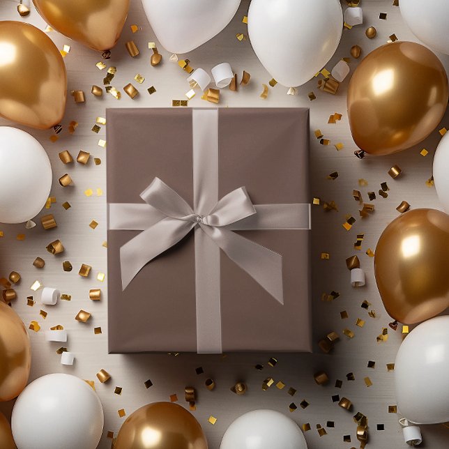 Classic Batch: Chocolate Brown Wrapping Paper Roll (Creator Uploaded)