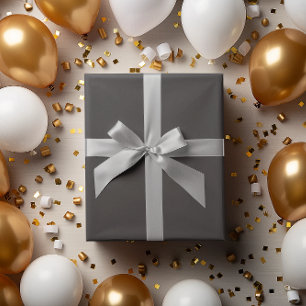 Classic Batch: Dark Gray Wrapping Paper Roll