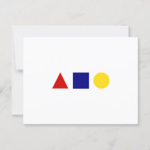 Classic Bauhaus Colourful Geometric Art 