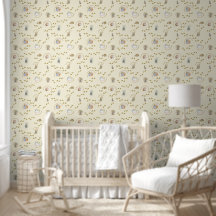 Classic Beatrix Potter Nursery Wallpaper