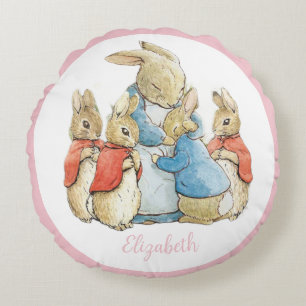 Classic Beatrix Potter Peter the Rabbit Round Cushion