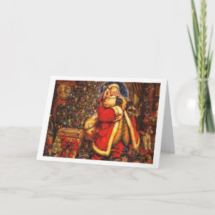 Classic, beautiful vintage Christmas picture Holiday Card