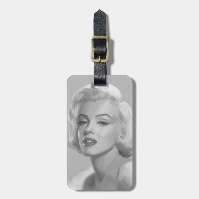 Classic Beauty Luggage Tag (Front Vertical)