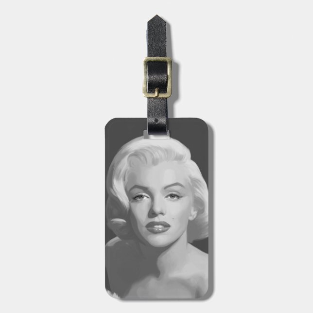 Classic Beauty Luggage Tag (Front Vertical)