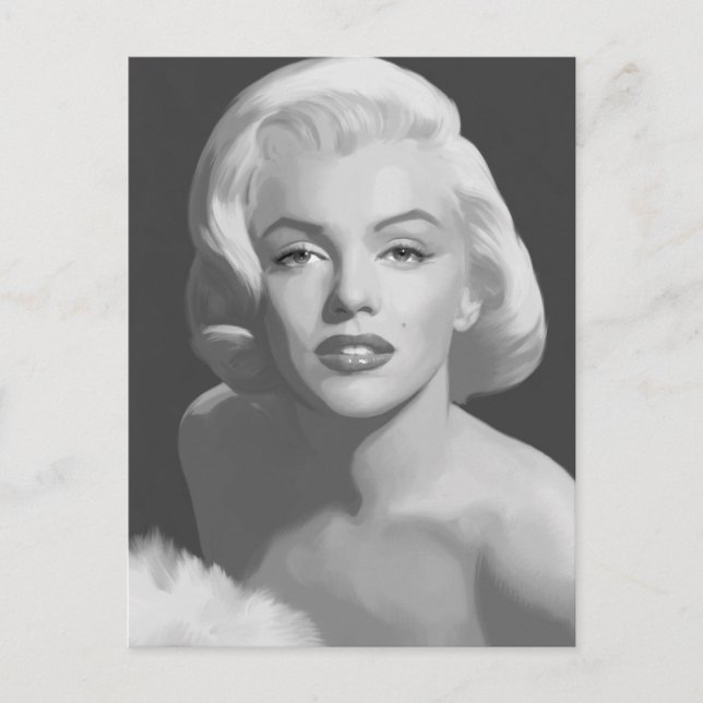 Classic Beauty Postcard (Front)