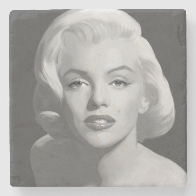 Classic Beauty Stone Coaster (Front)