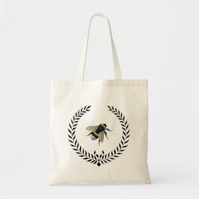 Classic Bee Tote Bag (Front)